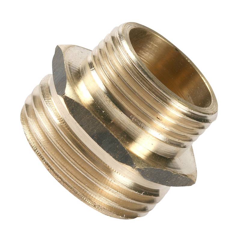 Jätkutükk 1"väliskeere - 3/4" väliskeere messing *