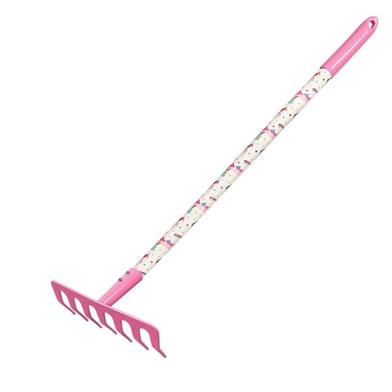 Kids Garden Rake, pink