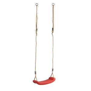 Children's Swing, Red Plastic Seat 42 cm