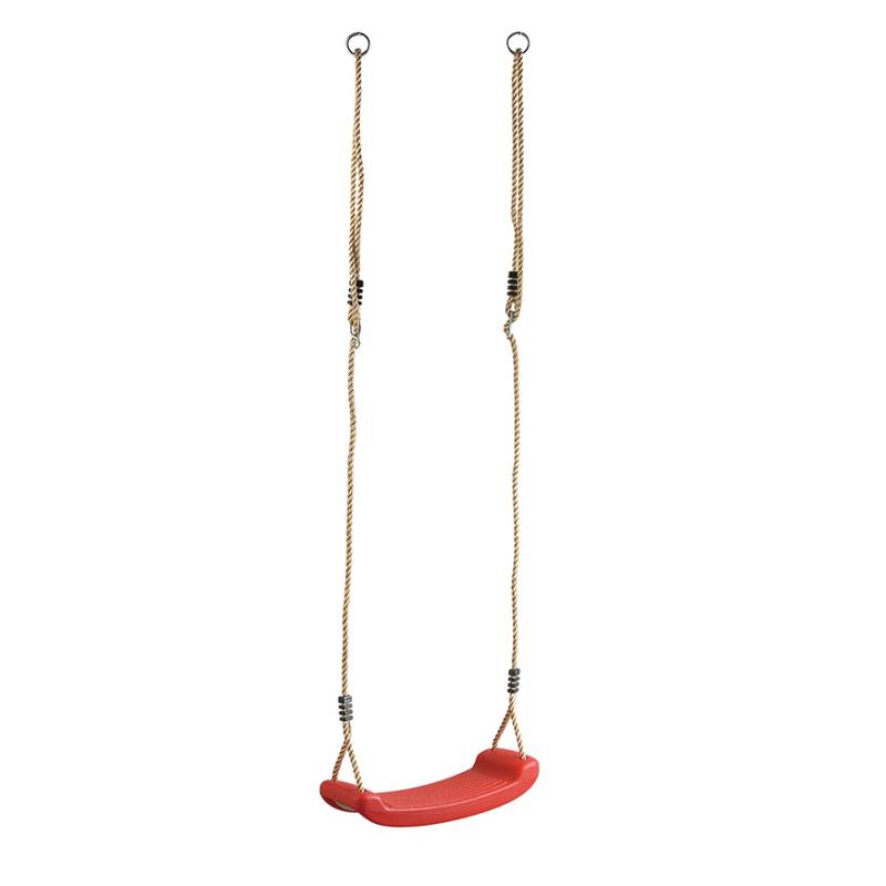 Children's Swing, Red Plastic Seat 42 cm