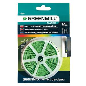 Flat Garden Wire with a Cutter 30m