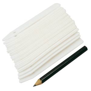 Plastikust taimesildid 10cm 25tk