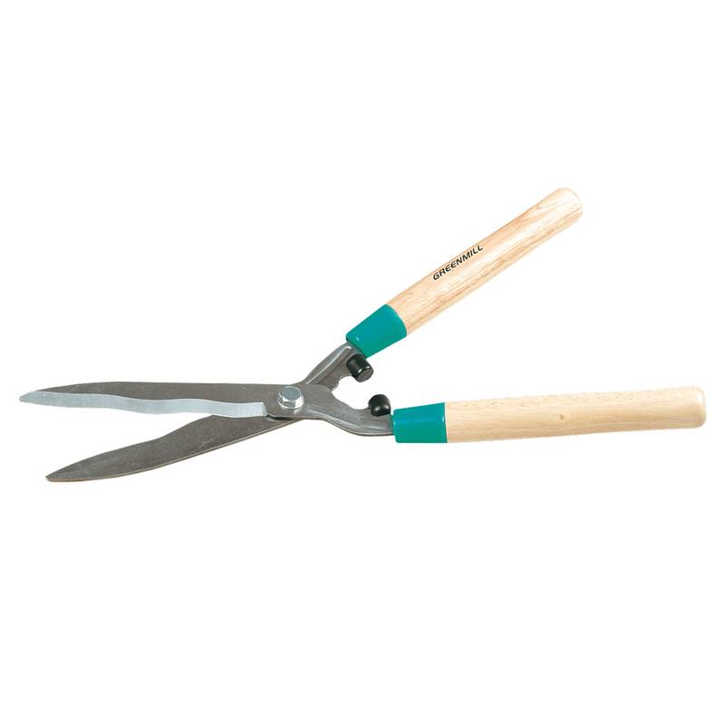 Hekikäärid 20cm laineline tera puitkäepide