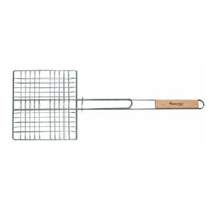 Grid (23 cm x 21 cm), wooden handle