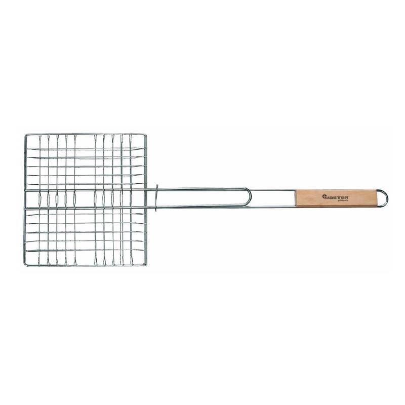 Grid (23 cm x 21 cm), wooden handle