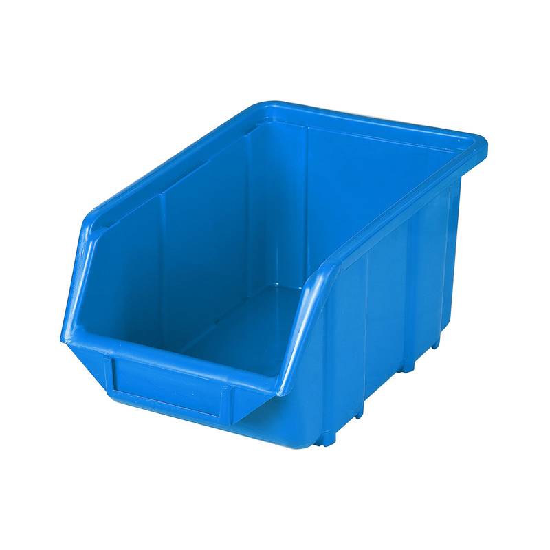 Plastkarp Ecobox sinine keskmine 155x240x125mm