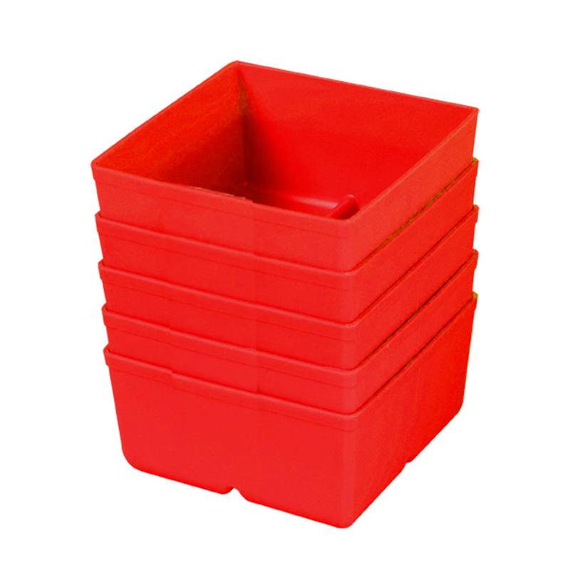 Kombiboks 3 punane 5tk,84x84x45
