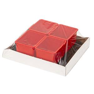 Set FX Qbrick System 5 elements RED