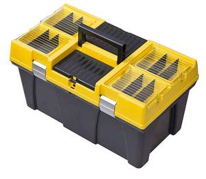 ToolBox STUFF SEMI PROFI 26 CARBO yellow lid