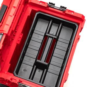 Tool Cart PRO Cart 2.0 PLUS, RED ULTRA HD (Qbrick System), 29 L