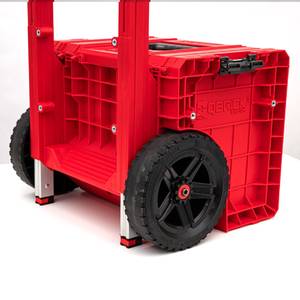 Tool Cart PRO Cart 2.0 PLUS, RED ULTRA HD (Qbrick System), 29 L