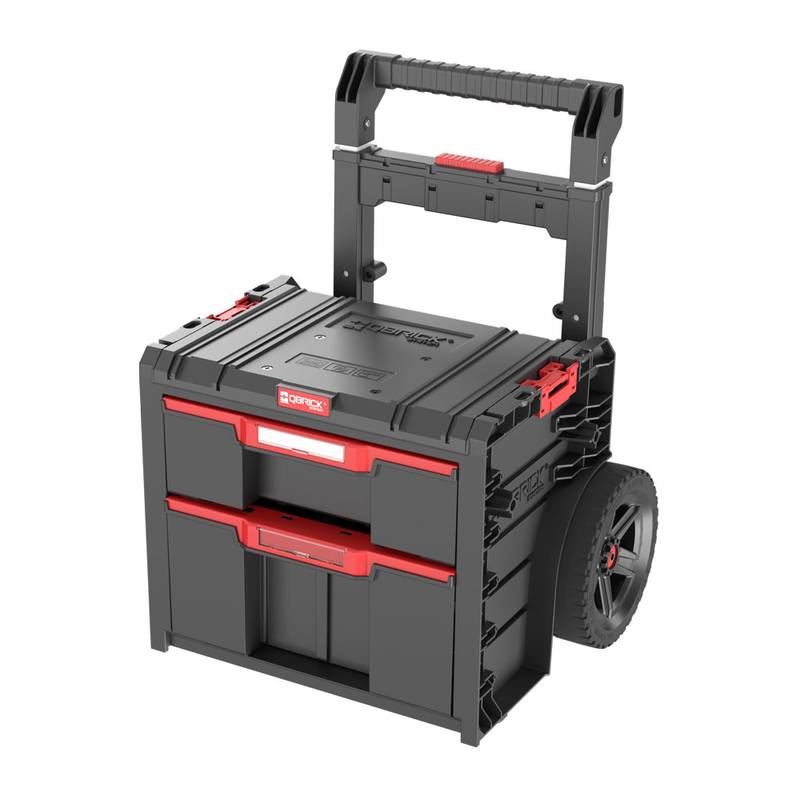 Qbrick System PRO Ratastel Kast 2.0 Plus – 2 Sahtliga