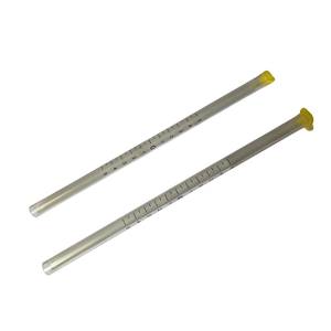 Leveling Tubes with Dual Scale (2 pcs set)