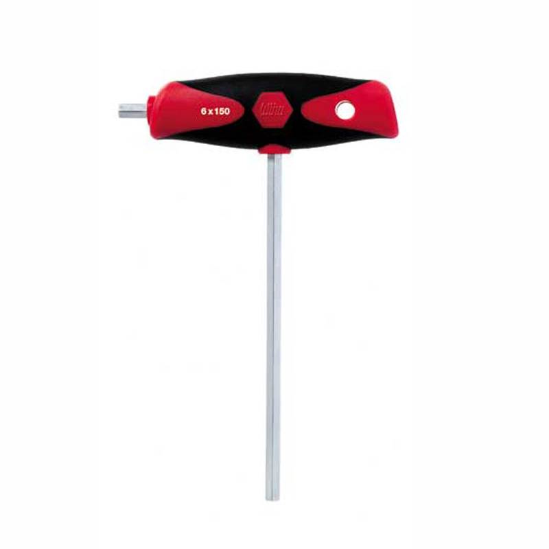 L-key with T-handle ComfortGrip Hex with side drive 334DS 10,0 x 200 mm