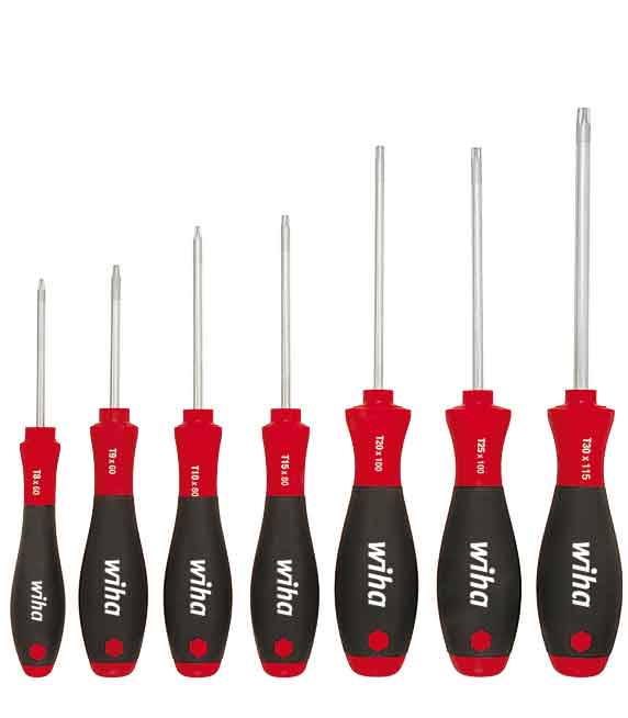 Kruvikeerajate komplekt torx 362SF K7 7-osa Wiha