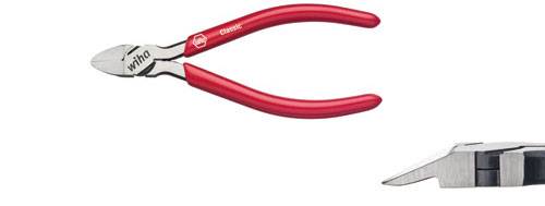 Plastic diagonal cutters Classic 125mm with opening spring without bevelled edge