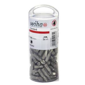 Kruviotsikud Wiha Standard Torx 25 100tk