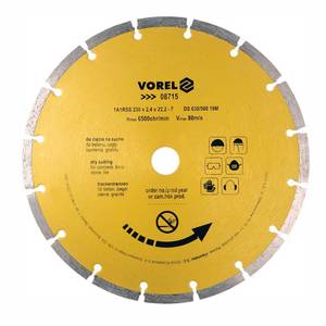 Diamond Blade, Segmented 230mm