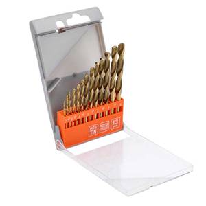 Twist Drill Set Tytan 2-8mm / 13Pcs