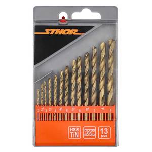 Twist Drill Set Tytan 2-8mm / 13Pcs