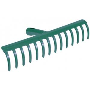 Rake, Steel 34Cm, 14-Teeth, W.Out Handle