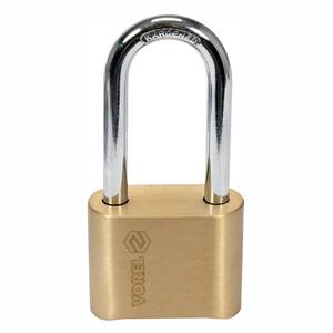Padlock With 4-Ring Combination Lock.