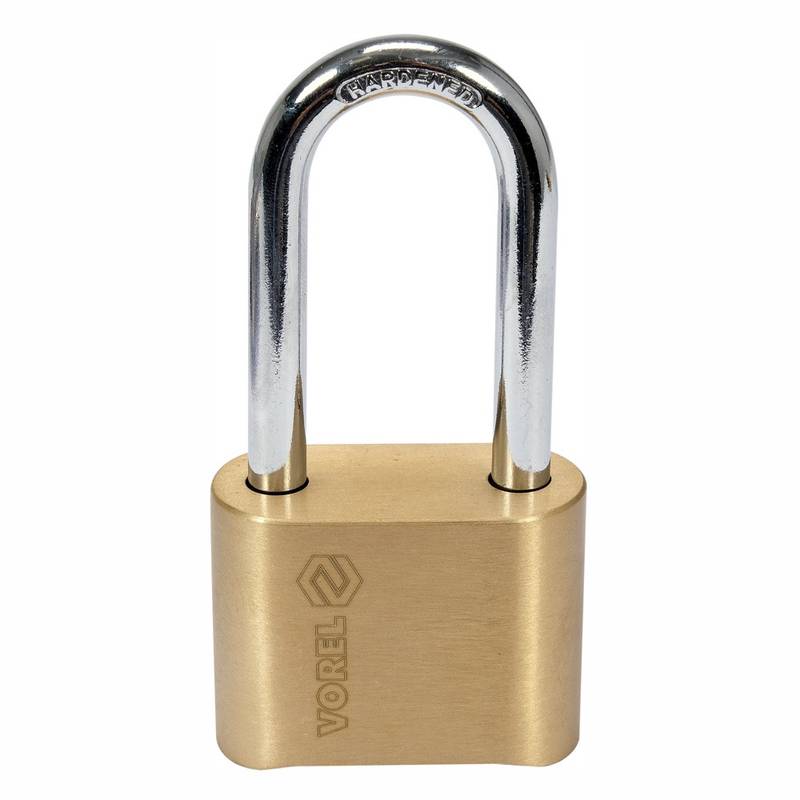 Padlock With 4-Ring Combination Lock.