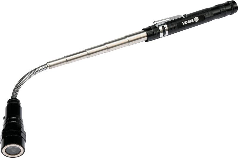 Teleskoobiga lamp magneti ja 3 LED-ga