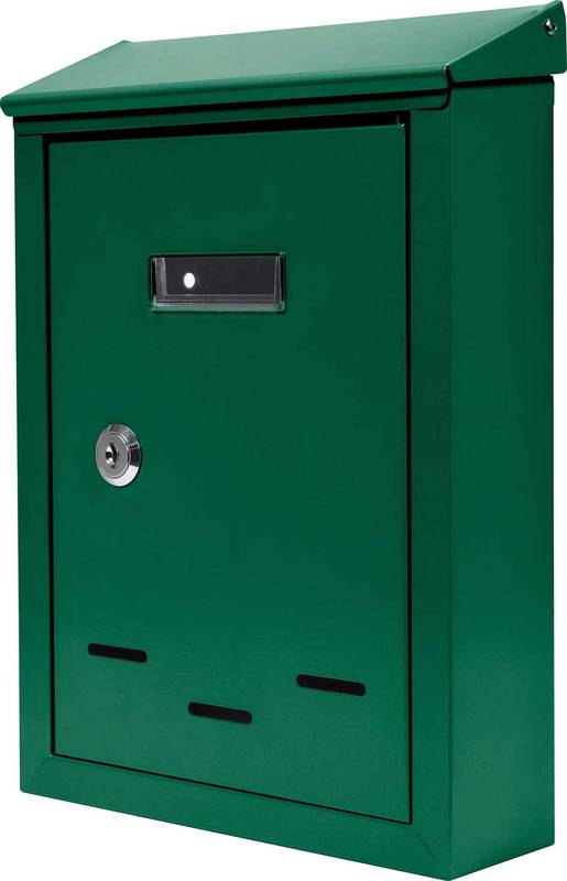 Mail Box 285X200X60mm Green