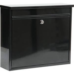 Postkast 310x360x100mm must metallik
