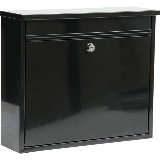 Postkast 310x360x100mm must metallik