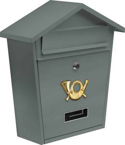 Postkast 380x320x105mm hall