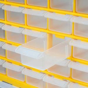Storage Cabinet With Visible Bins