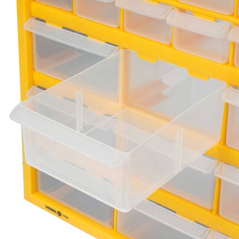 Storage Cabinet With Visible Bins