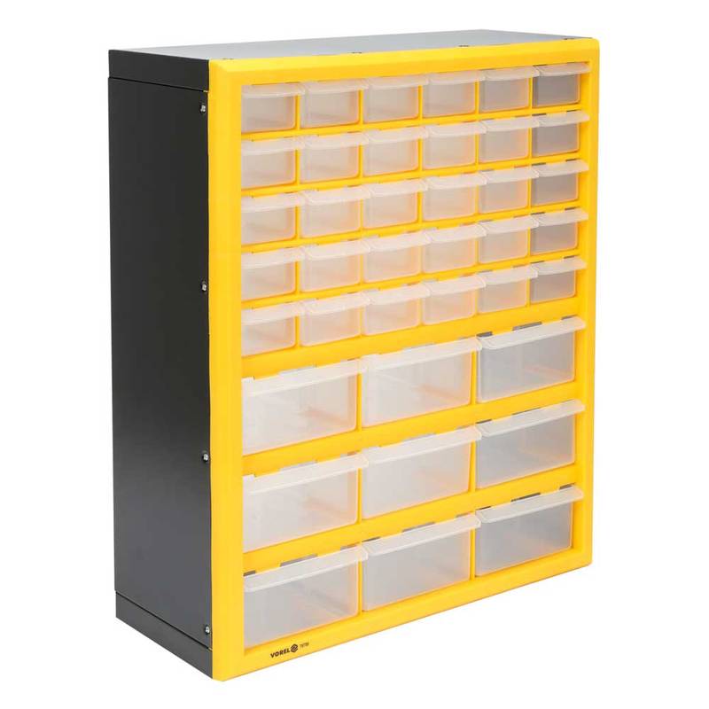 Storage Cabinet With Visible Bins