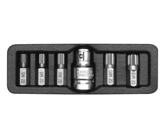 Screwdriver Bit Set /Spline/ 6Pcs