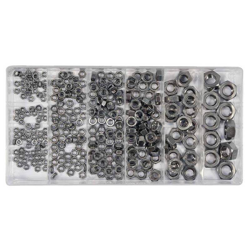 Roostevabade mutrite komplekt M3-M10 300osa