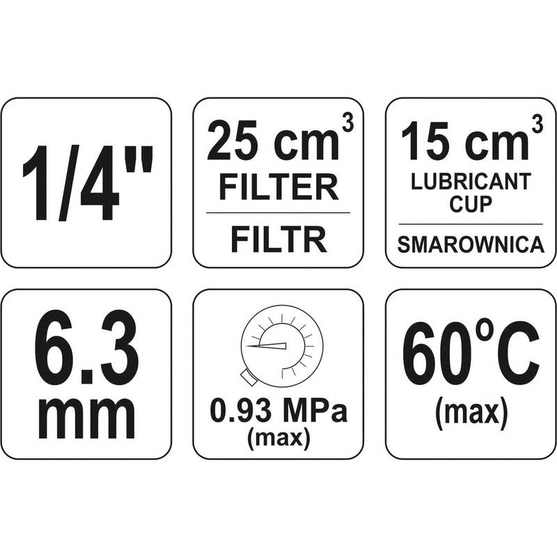 Air Regulator W/Lubricatior,Gauge&Filter