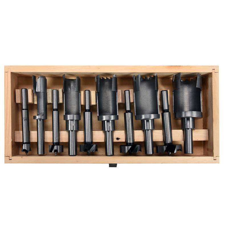 10Pcs Plug & Forstner Cutter 15-35mm