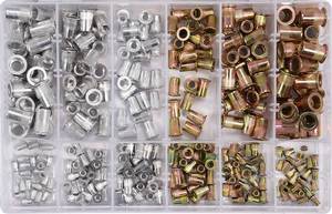 Mutterneetide komplekt M3-M10 300tk alu-teras