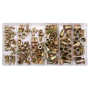 Mutterneetide komplekt M3-M10 150tk teras