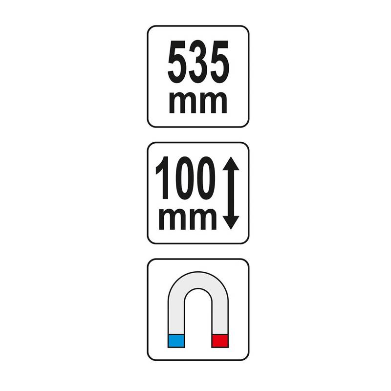 Kontuurkamm 535mm