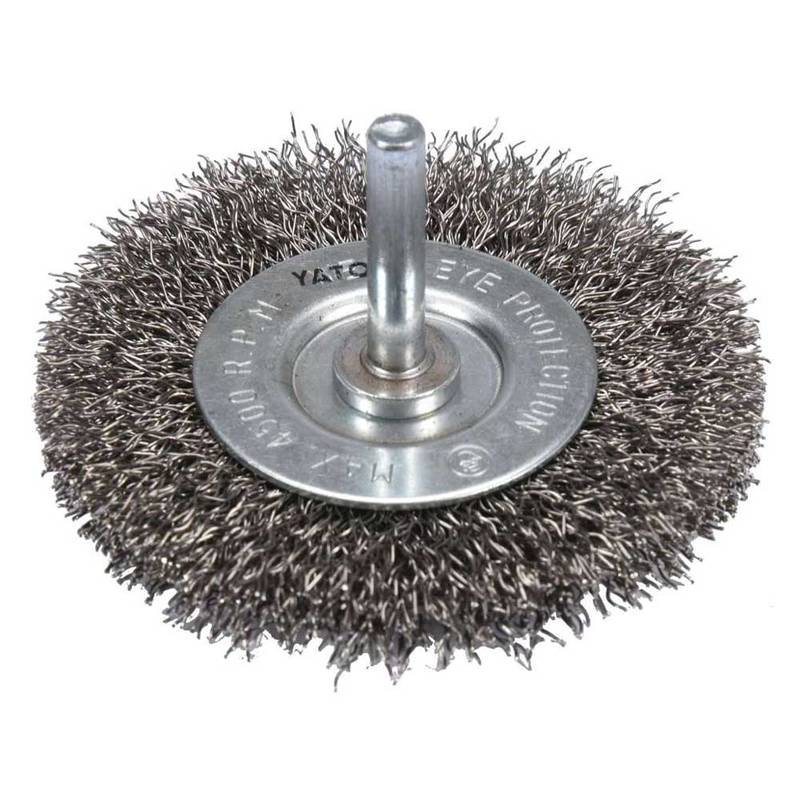 Wire Brush 75mm Inox For Drill
