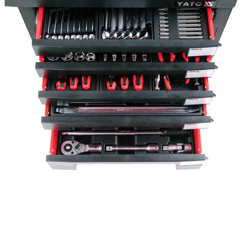 Roller Cabinet W.Tools, 7 Drawers,165Pcs