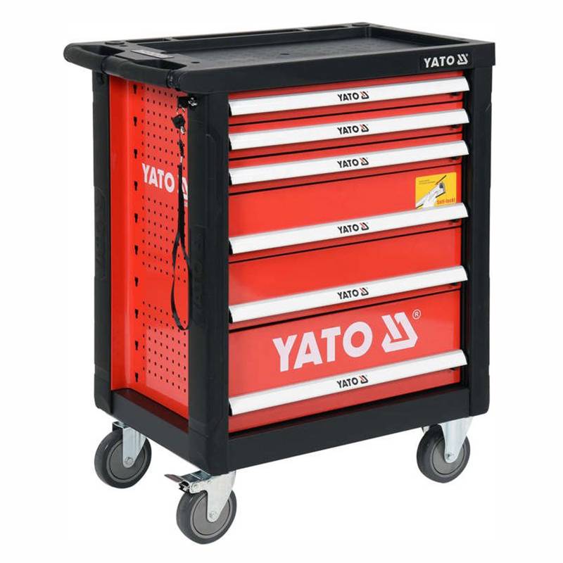 Tööriistakäru 6 sahtlit 185osa **