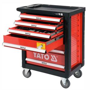 Tööriistakäru 6 sahtlit 185osa **