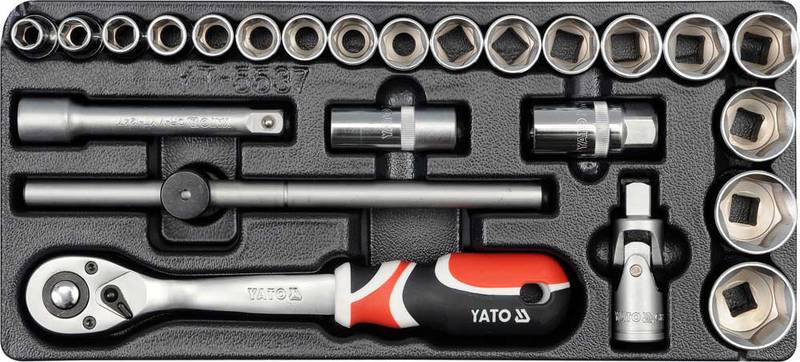 Pvc Tray With 1/2" Socket Set 10-32mm