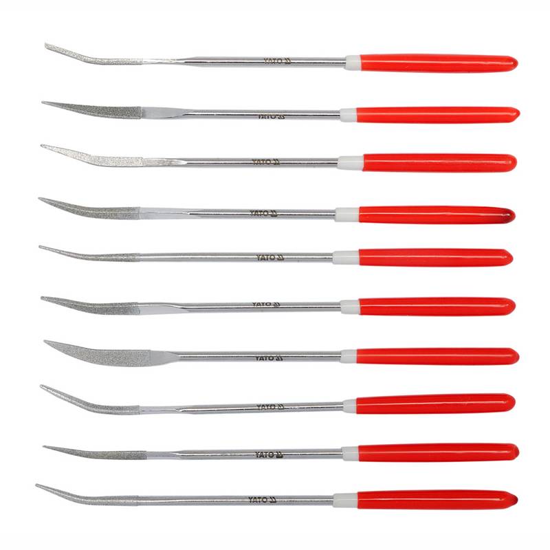 Diamond Needle File Set 10Pcs 3X140X30