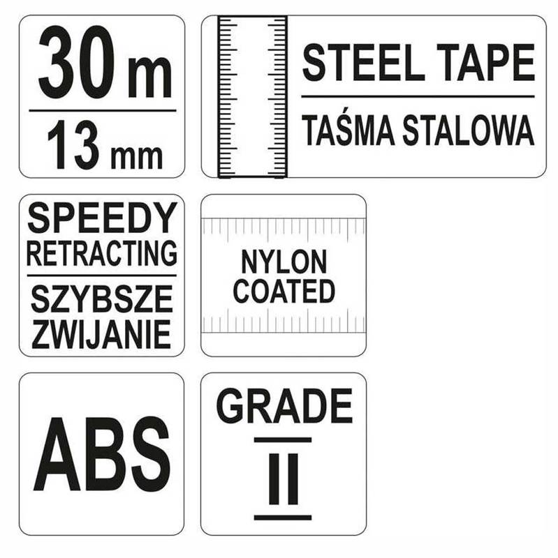 Steel Measuring Tape 30 M X 13 mm