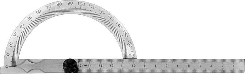 Protractor 0-150 X 200 mm